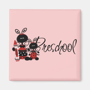 Aimant T-shirts et cadeaux préscolaires de coccinelle