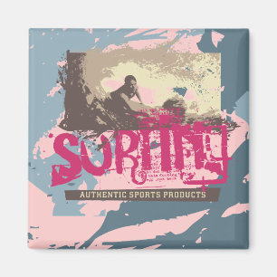 Aimant T-shirts et cadeaux surfants authentiques