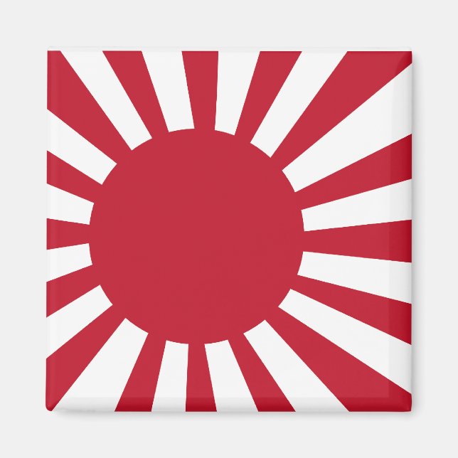 Aimant T-shirts et vêtements du drapeau de la marine japo (Devant)