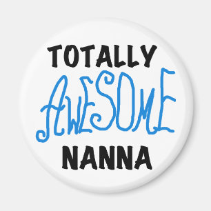 Aimant T-shirts Nanna Blue et GIfts absolument géniaux