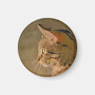 Aimant Tabby Cat