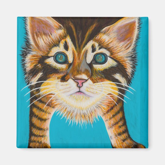 Aimant Tabby Kitten (Devant)