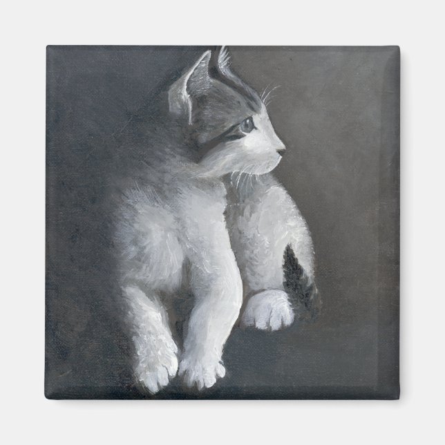 Aimant Tabby Kitten (Devant)