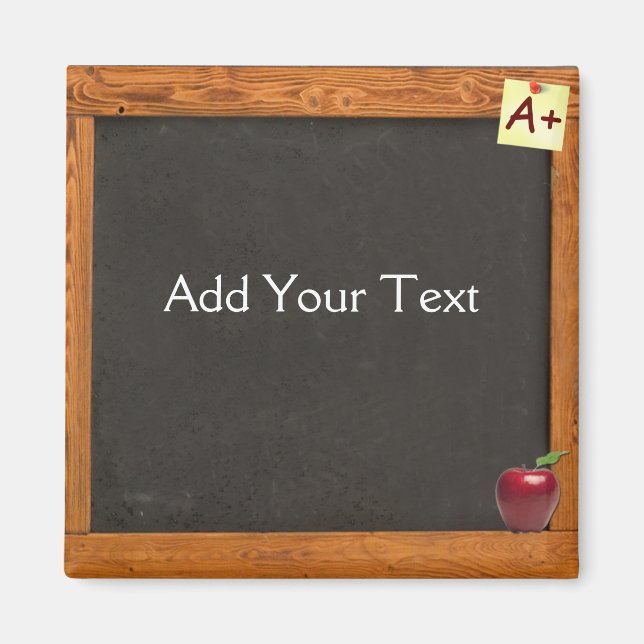 Aimant Tableau de bord de l'enseignant (Devant)