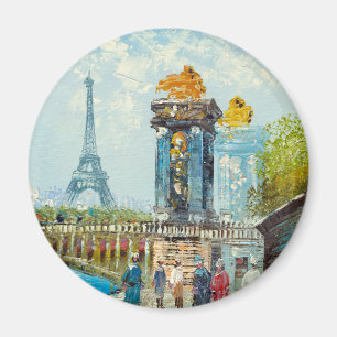 Aimant Tableau De La Tour Eiffel Paris