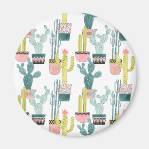 Aimant Taco à propos d'amour   Motif Cactus