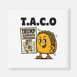 Aimant Taco Breaking News Trump Fait Toujours Machine Arr