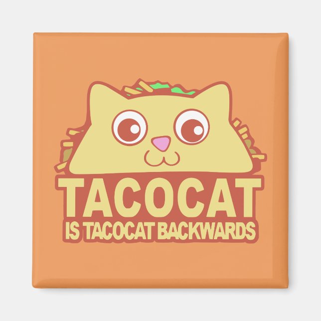Aimant Tacocat à l'envers II (Devant)