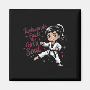 Aimant Taekwondo nourrit l'âme de cette fille Ceinture no