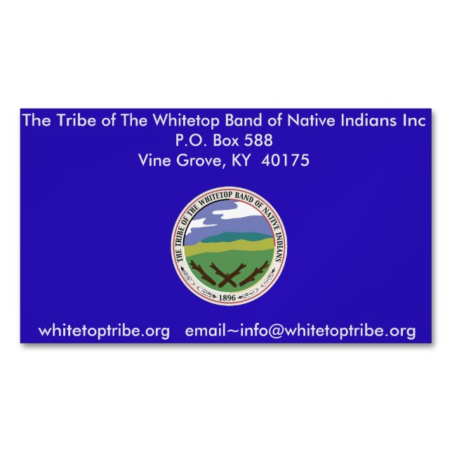 Aimant, taille Carte de visite (devant)