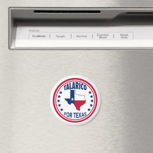 Aimant Talarico pour l'élection du Texas Blue