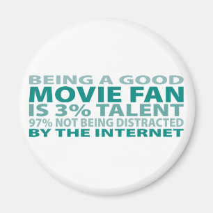 Aimant Talent du fan de cinéma 3%