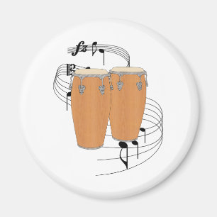 Aimant Tambours de Conga