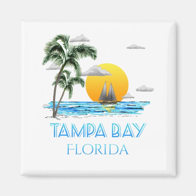 Aimant Tampa Bay Floride (Devant)