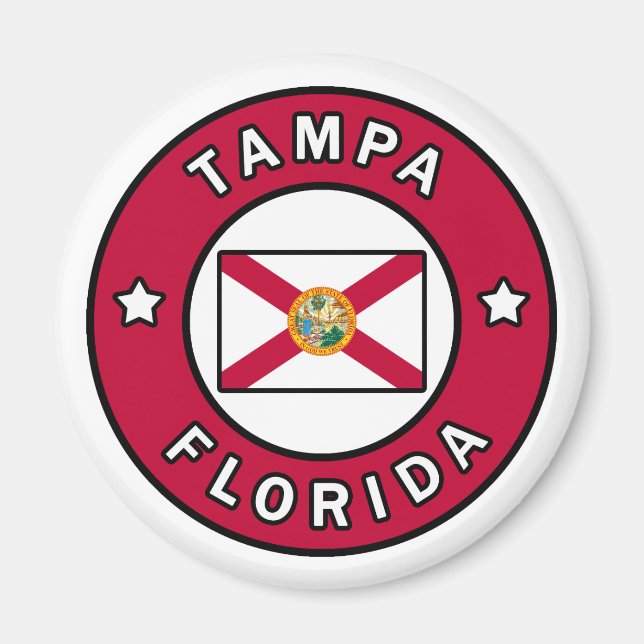Aimant Tampa Floride (Devant)