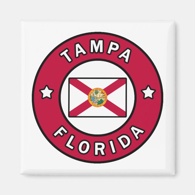 Aimant Tampa Floride (Devant)
