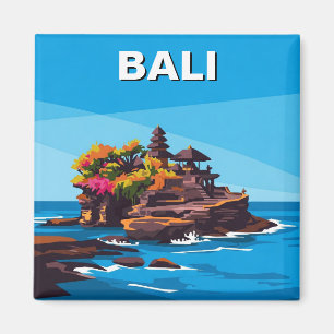 Aimant Tanah Lot Bali Indonésie Voyage Abstrait