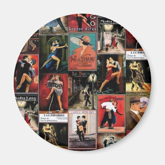 Aimant Tango Argentin (Devant)