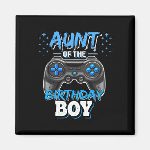 Aimant Tante De L'Anniversaire Garçon Correspondant Vidéo