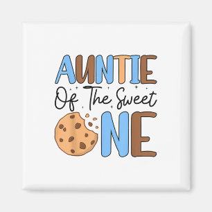 Aimant Tante Of The Sweet One Cookies & Milk 1st Bir