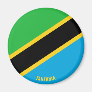 Aimant Tanzania Flag Charming Patriotic