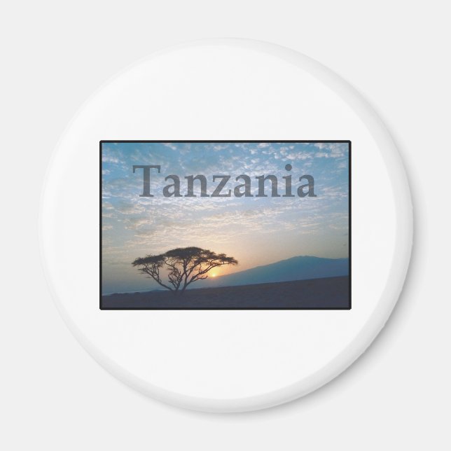 Aimant Tanzanie (Devant)