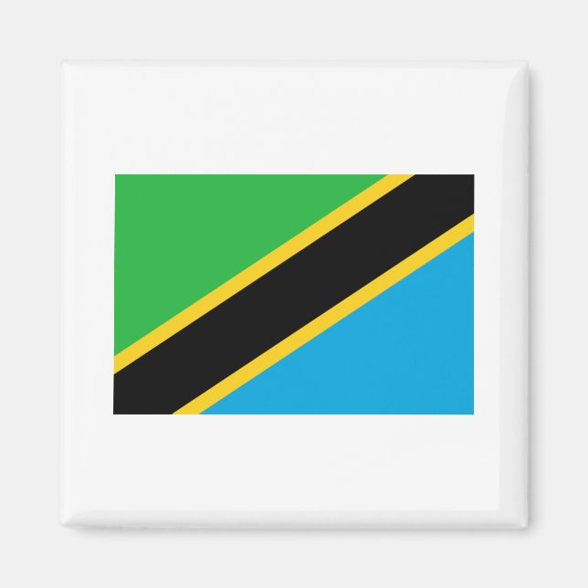 Aimant Tanzanie FLAG International (Devant)