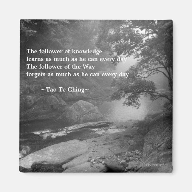 Aimant Tao Te Ching No.5 / (Devant)