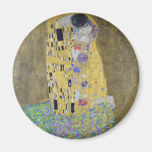 Tapisserie de l'amour : un baiser en or de Klimt