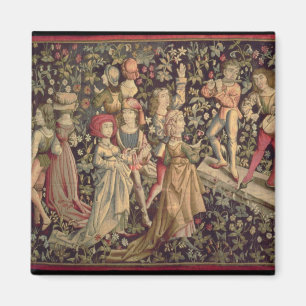 Aimant Tapisserie dépeignant des danseurs et des
