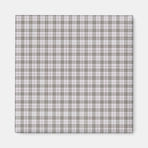 Aimant Tartan gris mode