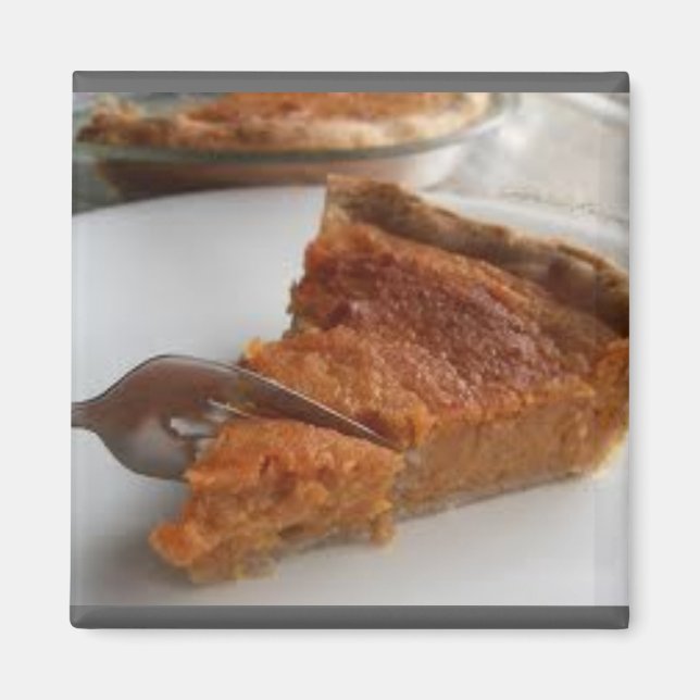 Aimant Tarte à la pomme de terre sucrée maison (Devant)