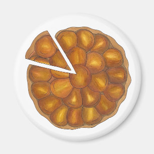 Aimant Tarte Tatin Français Pomme tarte tarte tarte pâtis