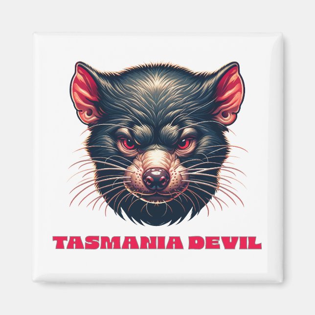 Aimant Tasmanie Diable Australie (Devant)