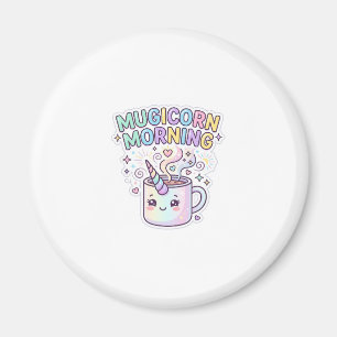Aimant Tasse Licorne Mugicorn Matin Graphisme Zazzle Créa
