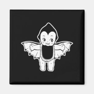 Aimant tatouage de chauve-souris vampire bébé kewpie 