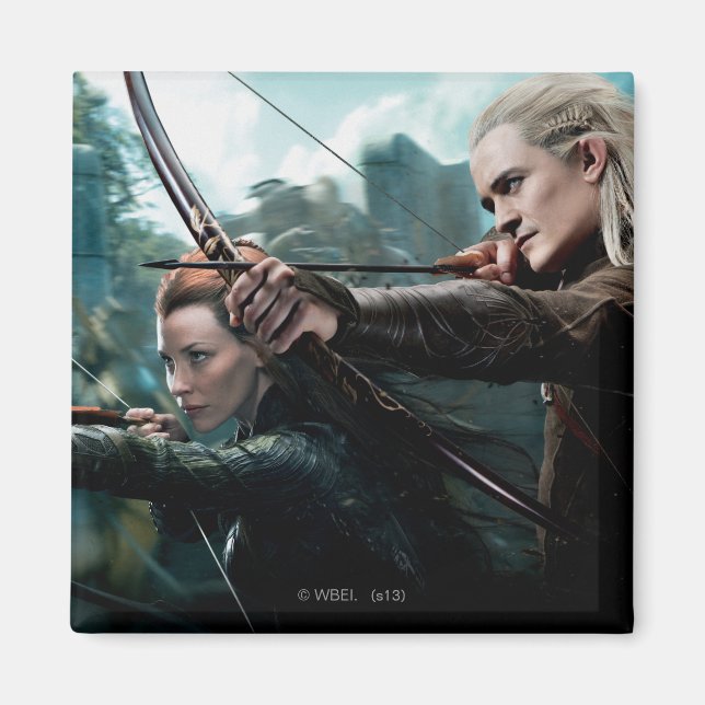 Aimant TAURIEL™ et LEGOLAS GREENLEAF™ (Devant)