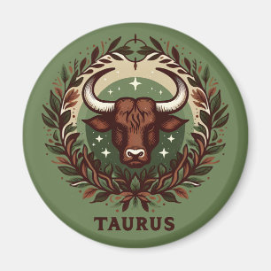 Aimant Taurus de Terre, Sensuel Zodiac Star Signal Art De
