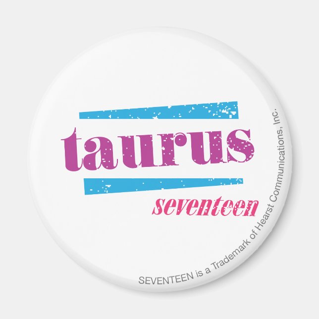 Aimant Taurus pourpre (Devant)