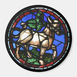 Aimant Taurus Zodiac Vitrail Notre-Dame de Paris M1