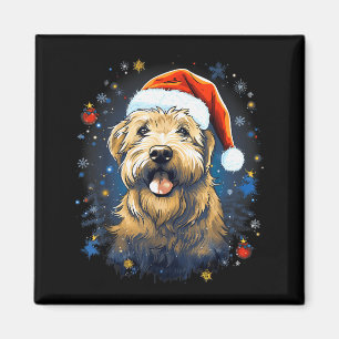 Aimant Tchiens à Noël Terrier Irlandais à poil doux Noël