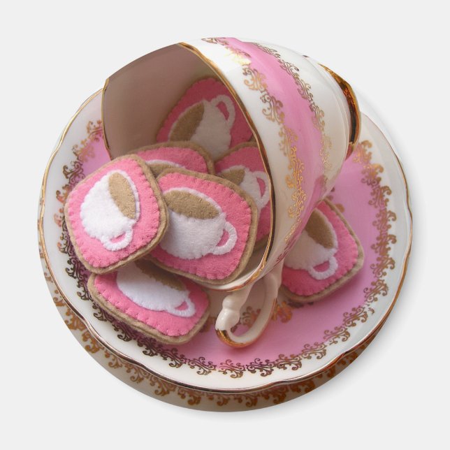 Aimant Tea Party ! (Devant)