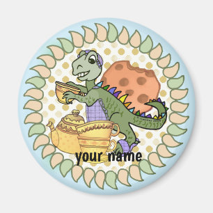 Aimant Tea Rex Dinosaur