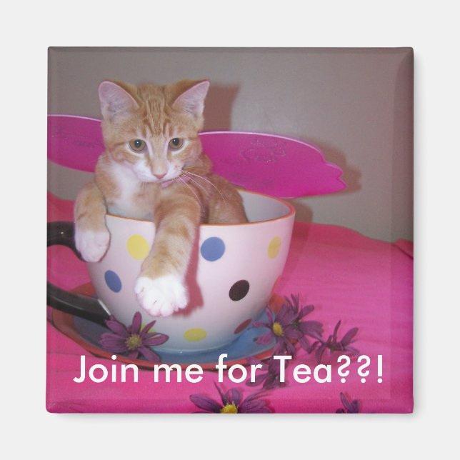 Aimant Tea time (Devant)