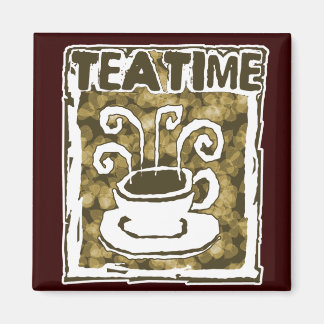 Aimant Tea Time Cup avec vapeur