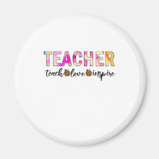 Aimant Teacher Art Teach Love Inspire
