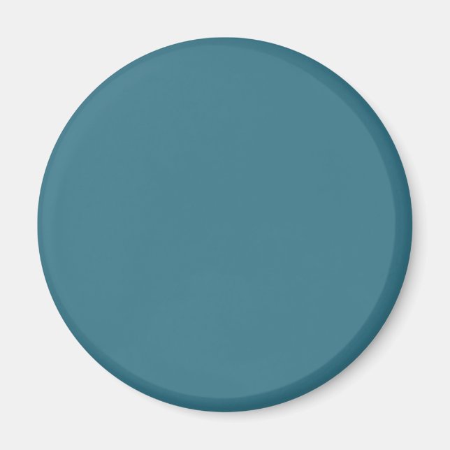 Aimant Teal Blue Solid (Devant)