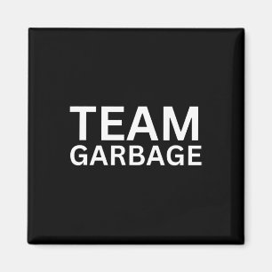 Aimant Team Garbyge Pour Trump Tee Trump Supporters