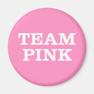 Aimant Team Pink... pour la famille et les amis de la Mar