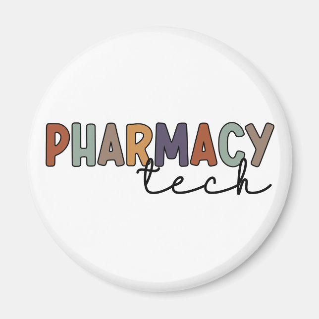 Aimant Technicien en pharmacie (Devant)